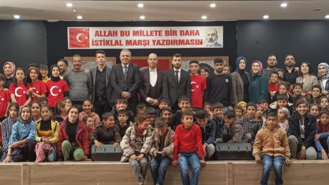 12 Mart İstiklal Marşının Kabulü ve Mehmet Akif Ersoy'u Anma Programını Gerçekleştirdik